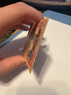 Pokemon Charizard 4/102 Base Set Holo Rare Full Art 120 HP Card English - Image 3