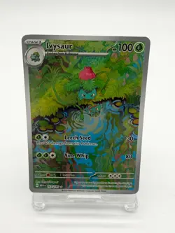 Pokemon TCG Ivysaur Scarlet Violet-151 Holo Card 167/165 NM - Image 1