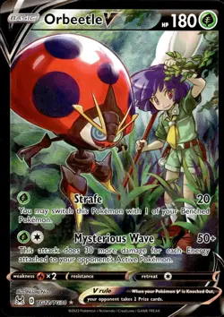 Orbeetle V TG12/TG30 Lost Origin Trainer Gallery Ultra Rare NM Pokemon TCG - Image 1