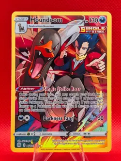 HOUNDOOM TG10/TG30 HOLO BRILLIANT STARS TRAINER GALLERY POKEMON NM/M HOUNDOOM - Image 1