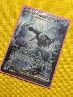 Pokemon TCG Kyurem EX Card 165/086 English Black Bolt Special Illustration Rare - Image 1