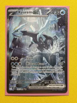 Pokemon TCG Kyurem EX Card 165/086 English Black Bolt Special Illustration Rare - Image 2