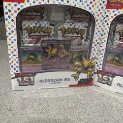 Pokemon TCG Scarlet & Violet 151 Alakazam ex Collection Booster Box New 2 Boxes - Image 2