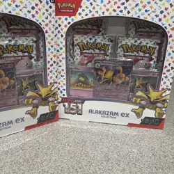 Pokemon TCG Scarlet & Violet 151 Alakazam ex Collection Booster Box New 2 Boxes - Image 3