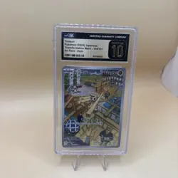 Pokemon Timburr Art Rare #109 Japanese Transformation Mask '24 - CGC 10 PRISTINE - Image 2