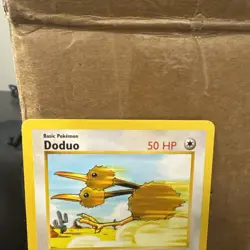 Doduo 1st Edition Shadowless Base Set 48/102 Pokemon NM near mint ships fast - Image 2