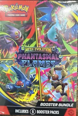 Pokemon TCG Phantasmal Flames Booster Bundle Sealed New Fast Shipping - Image 1