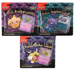 Pokemon Scarlet & Violet Paldean Fates Tech Sticker Collection 12 Box Case - Image 2
