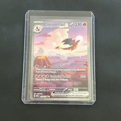Charizard ex 199/165 Pokemon TCG Sv: Scarlet & Violet 151 Holo Card - Image 1