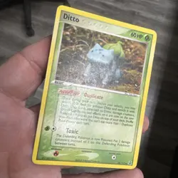 Pokemon TCG Bulbasaur Ditto Delta Species 36/113 Regular Uncommon HP H2 - Image 3