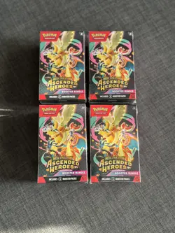 Pokemon TCG • Ascended Heroes • Booster Bundle x4 • Sealed - Image 1