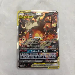 Pokemon TCG Reshiram & Charizard GX SM201 Sm Holo - Image 1