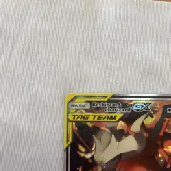 Pokemon TCG Reshiram & Charizard GX SM201 Sm Holo - Image 2