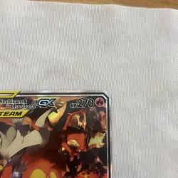 Pokemon TCG Reshiram & Charizard GX SM201 Sm Holo - Image 3