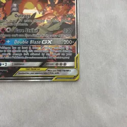 Pokemon TCG Reshiram & Charizard GX SM201 Sm Holo - Image 4