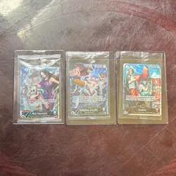 Bandai One Piece CCG Leader Cards Boa Hancock, Shanks, Monkey D. Luffy Lot (3) - Image 2