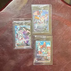 Bandai One Piece CCG Leader Cards Boa Hancock, Shanks, Monkey D. Luffy Lot (3) - Image 3