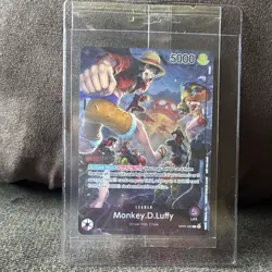 Bandai One Piece CCG Leader Cards Boa Hancock, Shanks, Monkey D. Luffy Lot (3) - Image 5