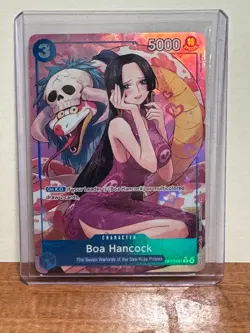 Boa Hancock Alt Art OP13-051 R* One Piece Carrying On His Will English NM - Image 1