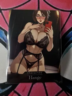 Hange Attack On Titan (aot) ACG Goddess Story Waifu Anime Custom Card - Image 1