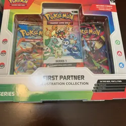 Pokemon Trading Card Game (x2) First Partner Illustration Collection - Series 1 - Image 3