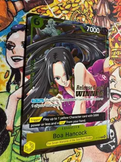 Boa Hancock P-115 Winner Promo One Piece Card English Version with Free Gift! - Image 4