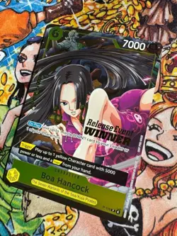 Boa Hancock P-115 Winner Promo One Piece Card English Version with Free Gift! - Image 5