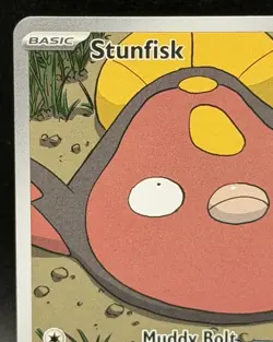 Stunfisk - 118/086 Pokemon TCG Illustration Rare SV: White Flare Card NM - Image 3
