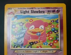 Pokemon Card - Light Slowbro Neo Destiny 51/105 Uncommon. NM - Image 2
