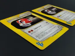 Bruno's and Rocket's TM 01 123 127 VS Japanese Pokemon Card 1st Edition LP - Image 5