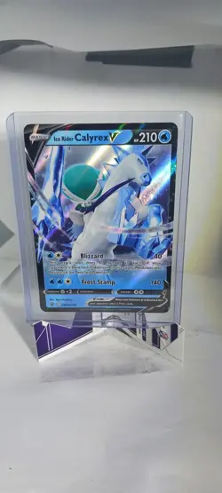 Ice Rider Calyrex V SWSH130 SWSH: Sword & Shield Promo Cards Holo - Image 1