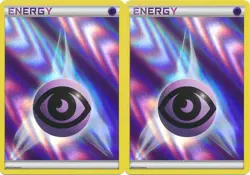 Psychic Energy [Sheen Holofoil] X 2 Mint Cards Unnumbered Battle Lugia - Image 1