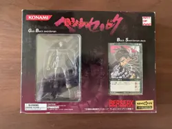 BERSERK TCG - Guts Black Swordsman - Figure with Card Deck Set KONAMI 2003 - Image 1