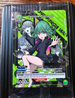 *SEALED* Union Arena Terrible Tornado One Punch Man UEPR/OPM-1-051 R Promo Card - Image 1