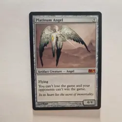 MTG Platinum Angel 2010 Core Set M10 218/249 Regular Mythic Rare - Image 1