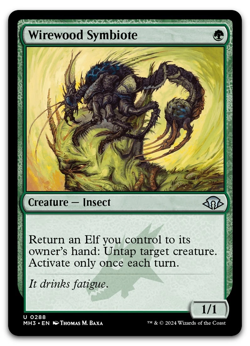 LP Wirewood Symbiote #288 Modern Horizons 3 MH3 Magic MTG - Image 1