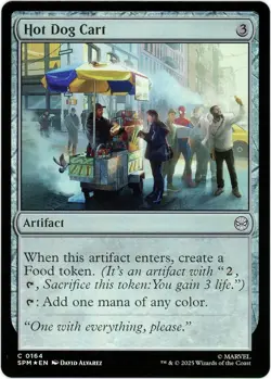 Hot Dog Cart (Foil) - 0164 - Marvel's Spider-Man - MTG - NM/M - English - Image 1