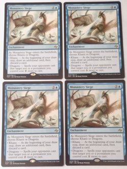 4x Monastery Siege - Fate Reforged (FRF) - EN - R 043/185 - Image 1