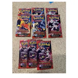 Pokemon TCG 8 Booster Packs Scarlet & Violet Destined Rivals Expansion - Image 1