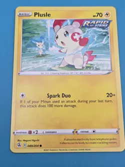 Pokemon Fusion Strike - Plusle 089/264 NM - Image 1