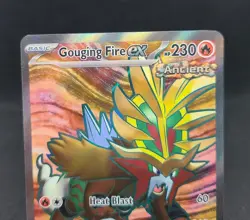 Pokemon TCG - Gouging Fire ex - 188/162 Temporal Forces - Full Art Secret Rare - Image 2