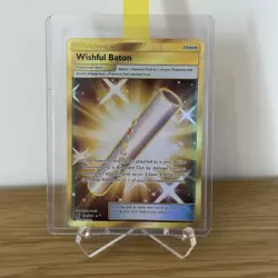Wishful Baton 121/111 - Crimson Invasion Secret Rare Holo - Pokemon TCG - NM/LP - Image 1