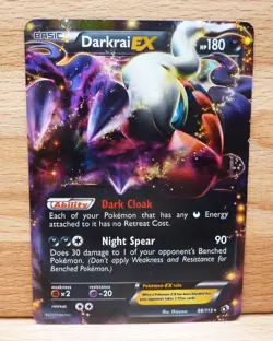 Darkrai EX 88/113 Pokemon Legendary Treasures Ultra Rare Holo LP - Image 1