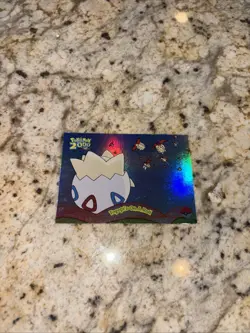 Togepi's On A Roll #1 - Pokemon Topps Pokemon 2000 Movie Blue Logo Clean Mp-LP - Image 1