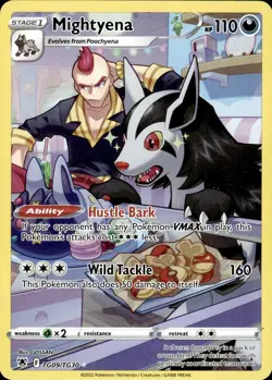 Mightyena TG09/TG30 Astral Radiance Trainer Gallery Ultra Rare NM Pokemon TCG - Image 1