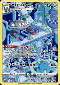 Magnezone GG18/GG70 Crown Zenith Galarian Gallery Ultra Rare NM Pokemon TCG - Image 1