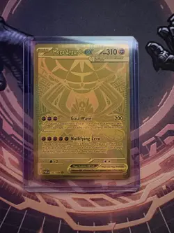 Pokemon Mega Zygarde ex Gold Hyper Rare 124/088 Perfect Order - Image 1