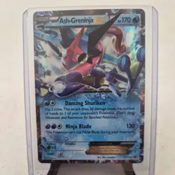 Ash-Greninja EX XY133 Promo XY Black Star Promos Pokemon Lightly Played - Image 1