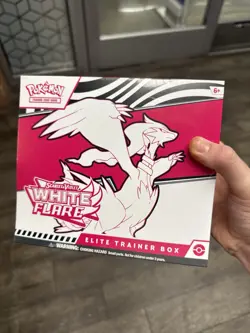Pokemon TCG Scarlet & Violet White Flare Elite Trainer Box ETB NEW SEALED - Image 2