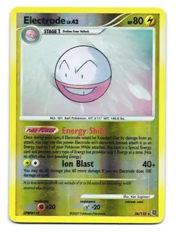 Electrode 26/132 Rare Secret Wonders Pokemon Reverse Holo LP - Image 1